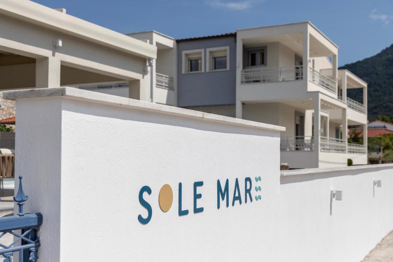 Hotel Sole Mare à Chrysi Ammoudia Extérieur photo