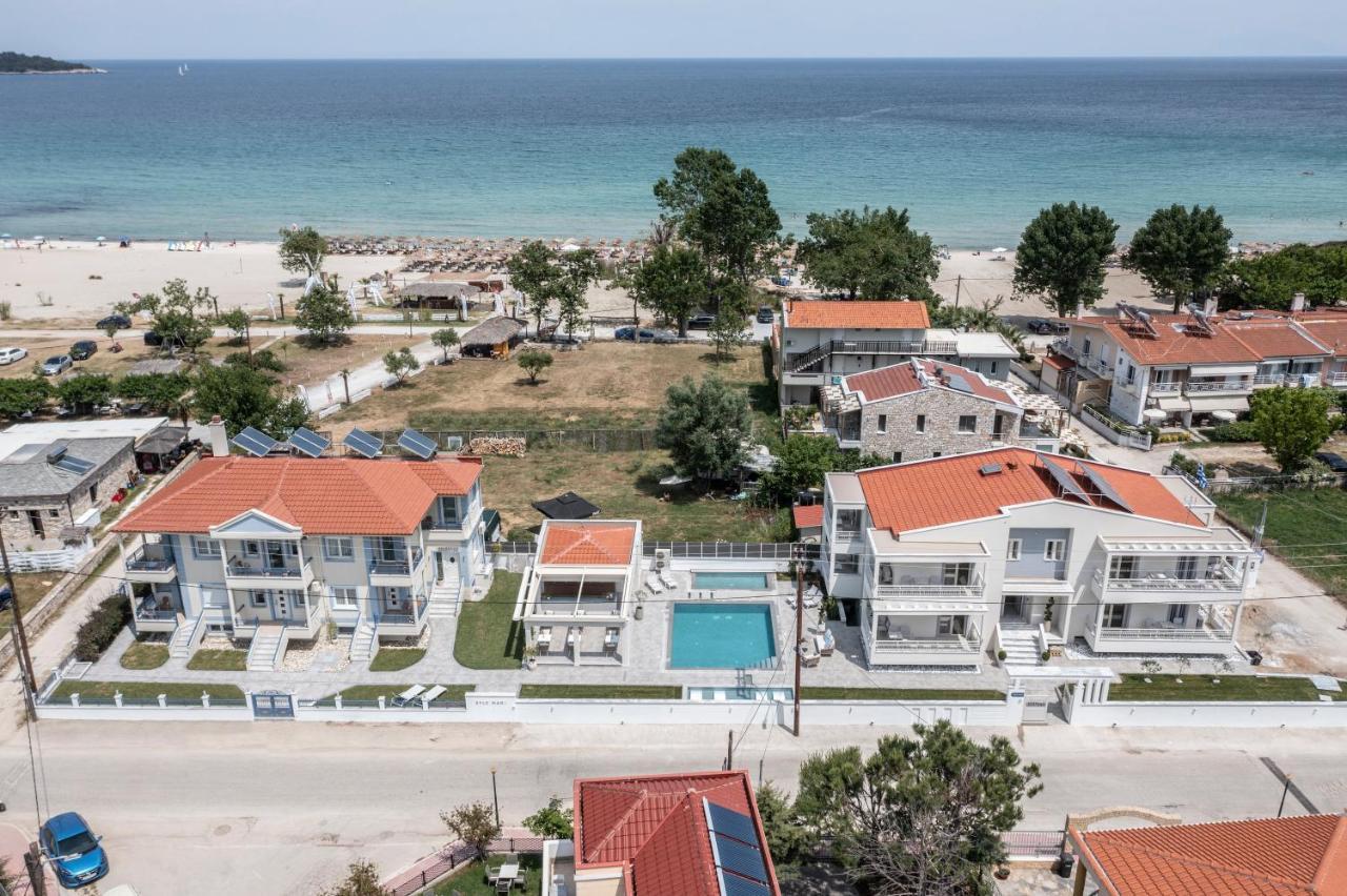 Hotel Sole Mare à Chrysi Ammoudia Extérieur photo