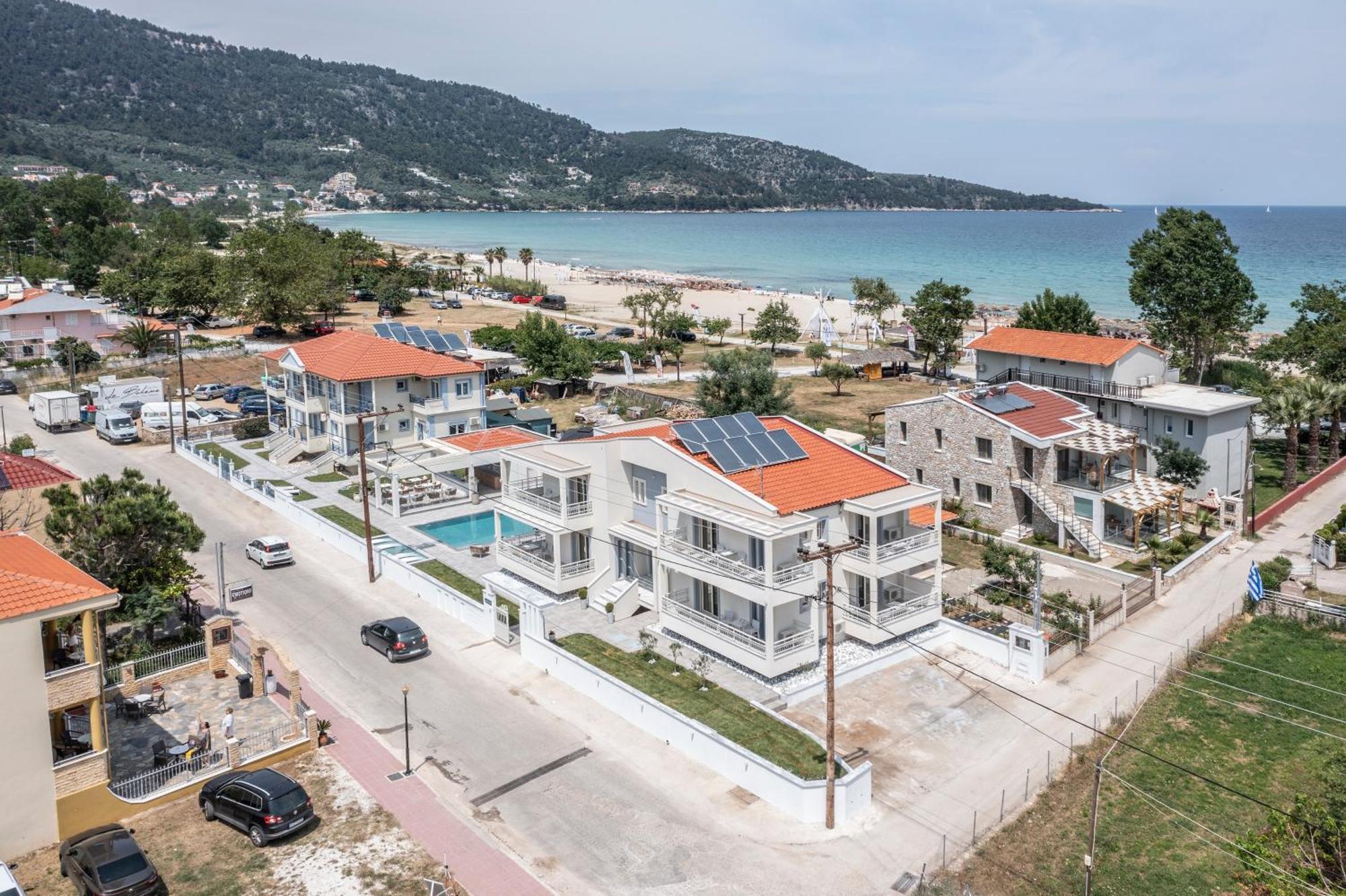 Hotel Sole Mare à Chrysi Ammoudia Extérieur photo